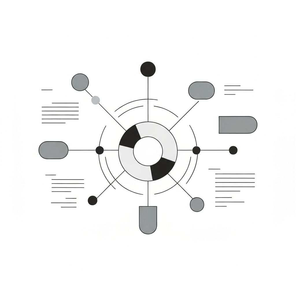 Abstract research and data visualization
