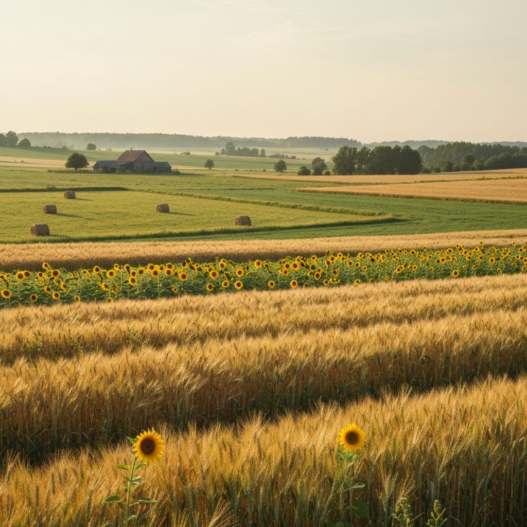 Historical agricultural landscape and traditional farming